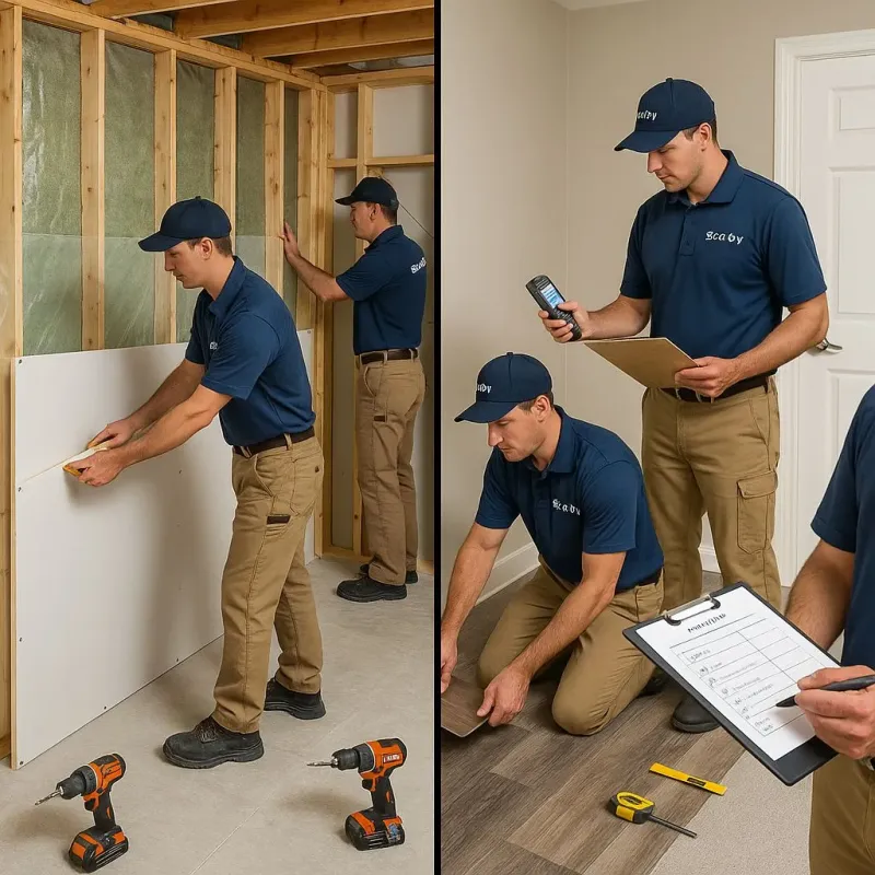 Repairs and Reconstruction process in Meggett, SC